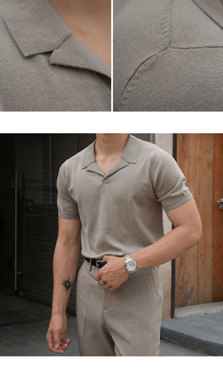 The Riviera Collar Tee