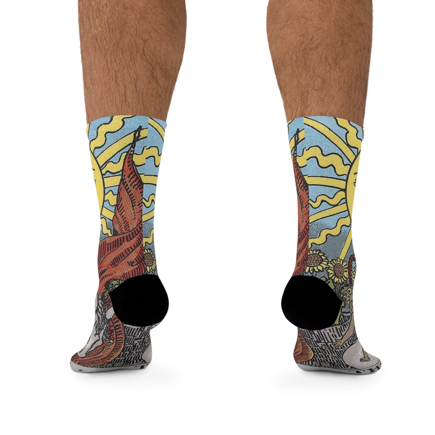 The Sun / Tarot / Recycled Poly Socks