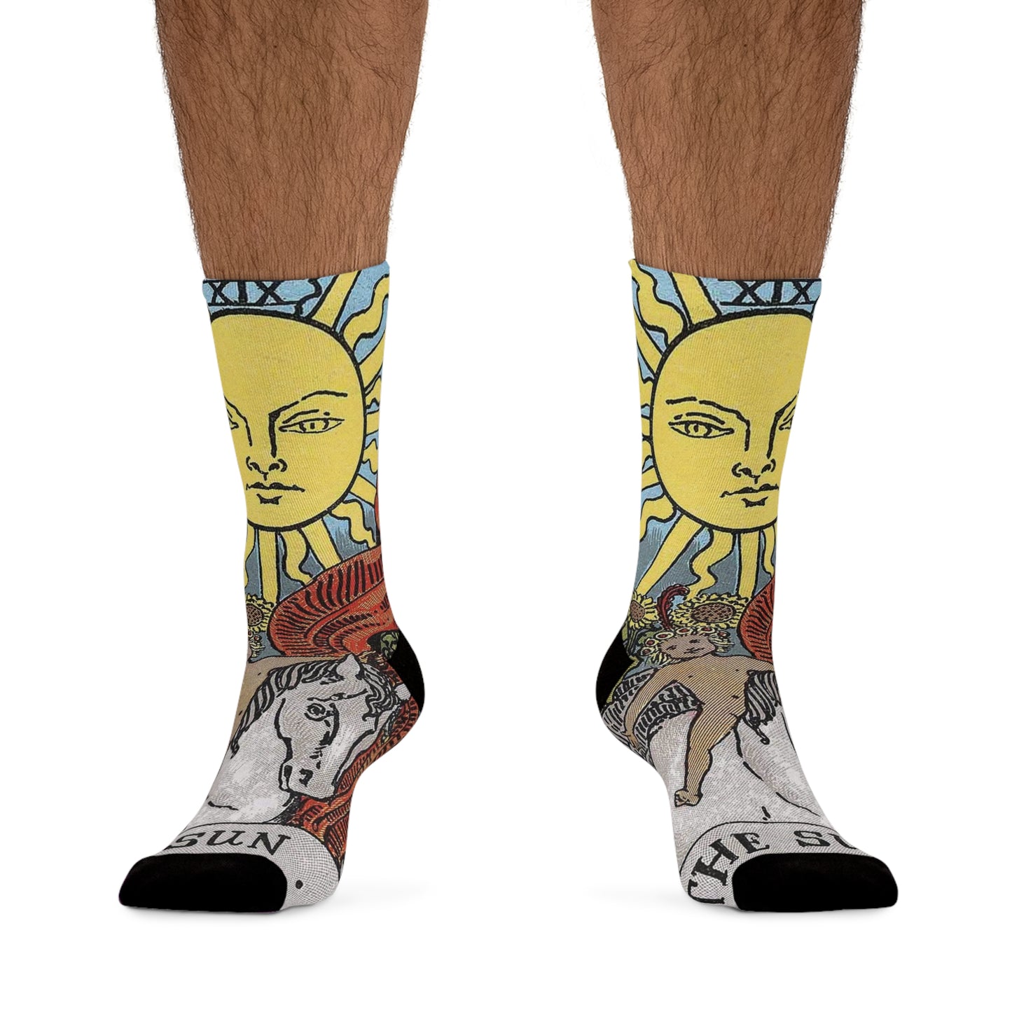 The Sun / Tarot / Recycled Poly Socks