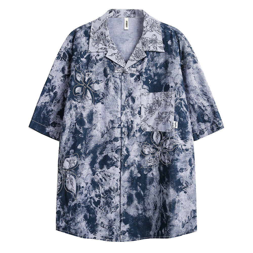 Indigo Bloom Shirt