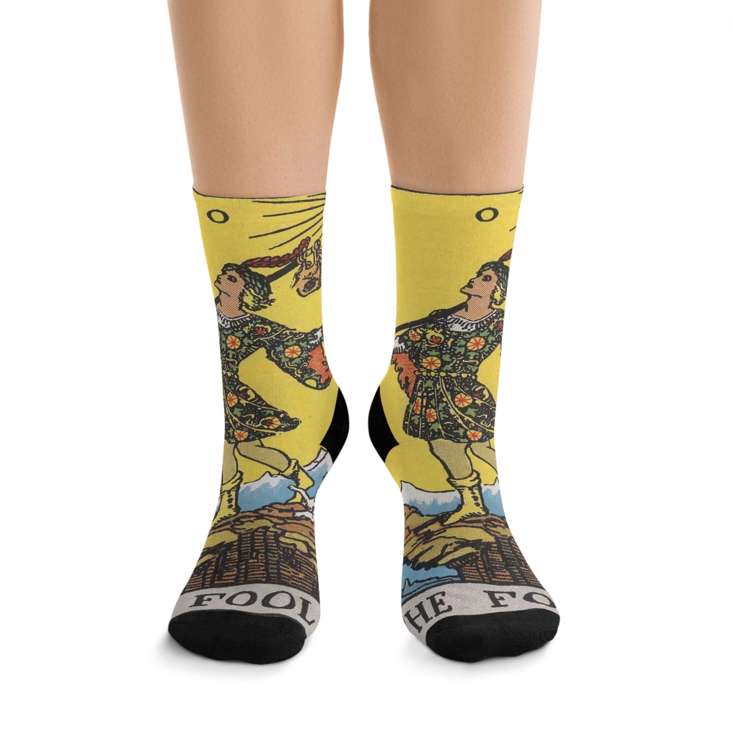 The Fool / Tarot / Recycled Poly Socks