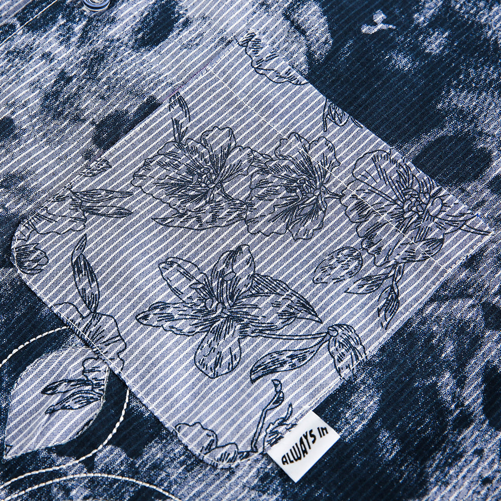 Indigo Bloom Shirt