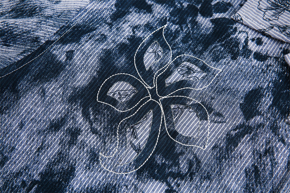 Indigo Bloom Shirt
