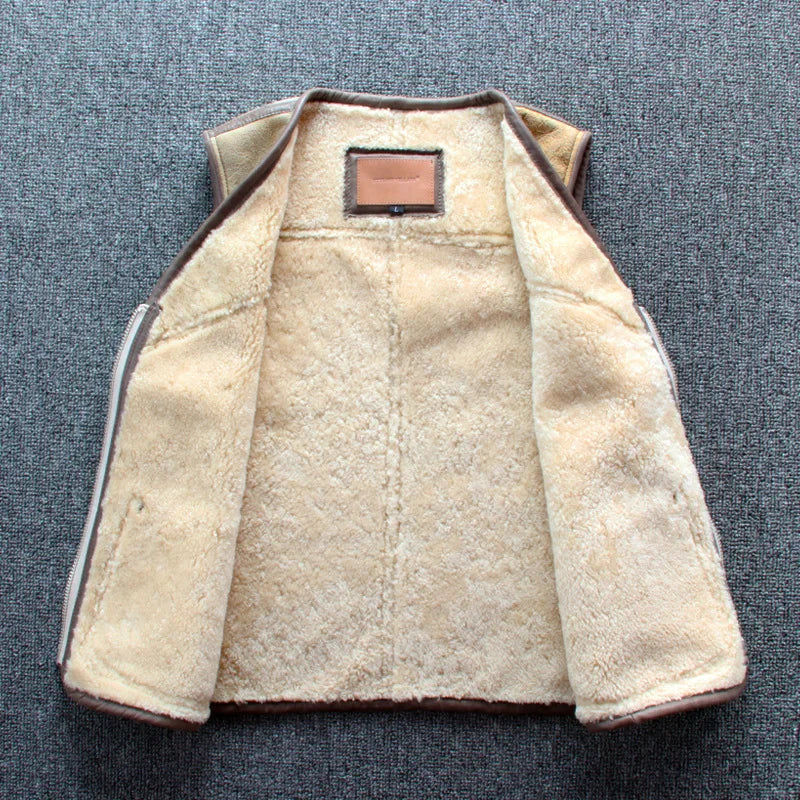 The Nomad Shearling Vest