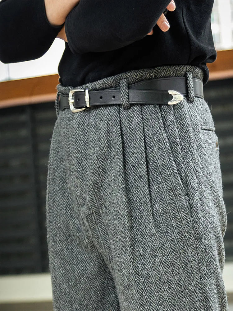 Ashford Grey Wool Pants