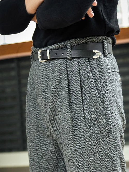 Ashford Grey Wool Pants