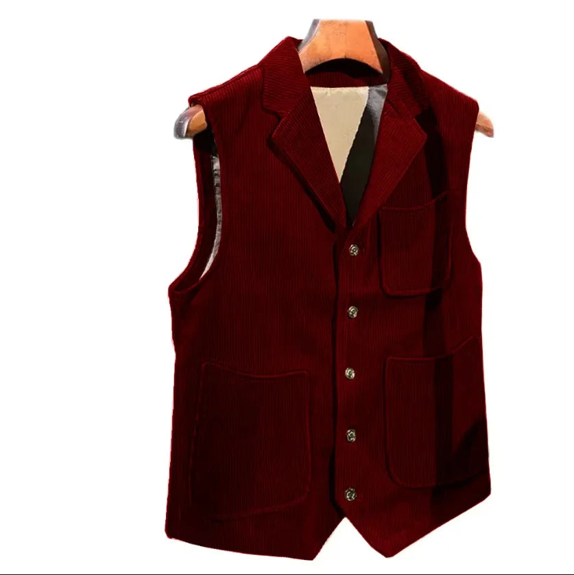 The Harrington Corduroy Waistcoat