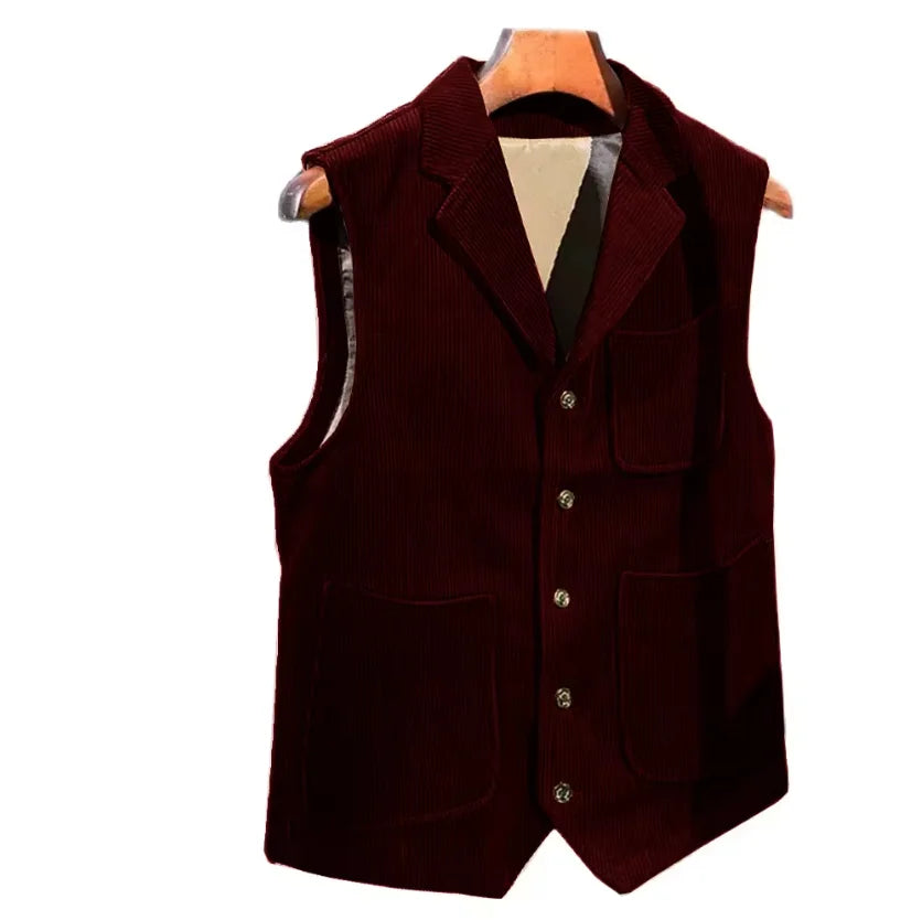 The Harrington Corduroy Waistcoat