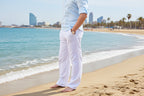 Coastal Drift Linen Trousers