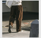 Cambridge Corduroy Pleated Trousers