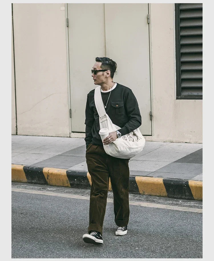 Cambridge Corduroy Pleated Trousers