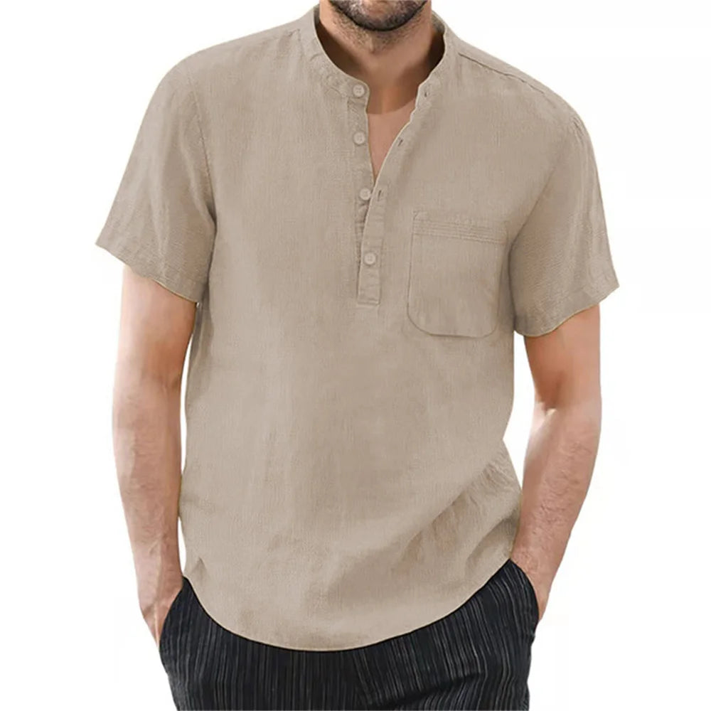 The Solstice Linen Tee