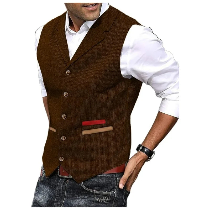 The Huntsman Tweed Waistcoat