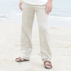 Coastal Drift Linen Trousers