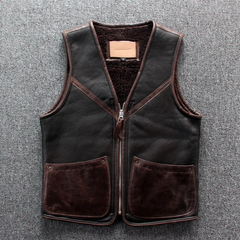 The Nomad Shearling Vest