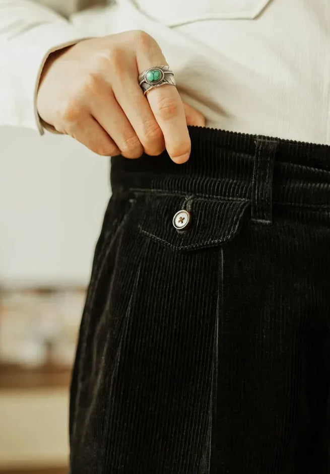 Nebula Crest Corduroy Pants