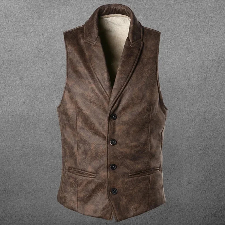 The Ashworth Suede Vest