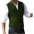 Wool Tweed Gentleman’s Suit Vest
