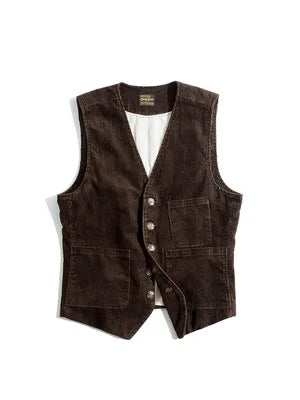 Maden Vintage Corduroy Vest