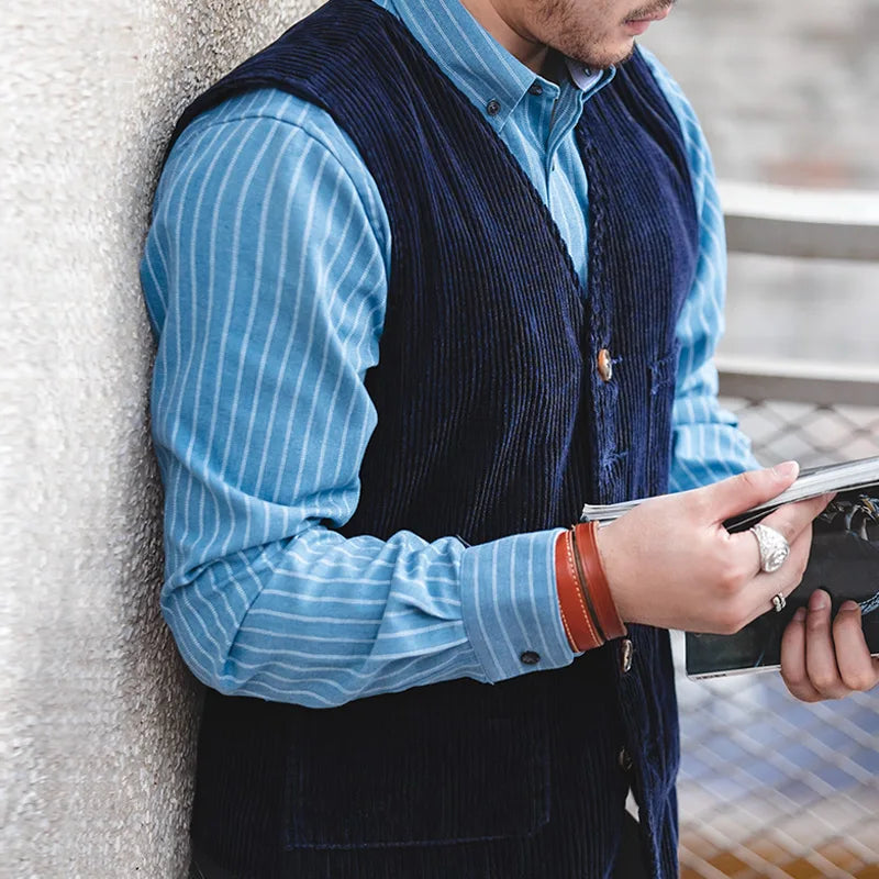 Maden Vintage Corduroy Vest