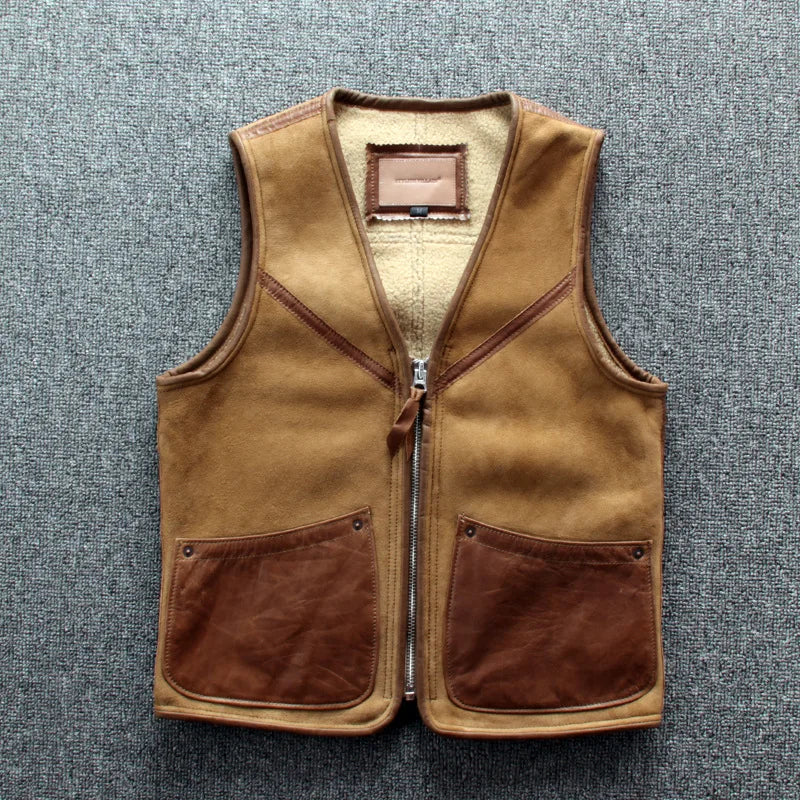 The Nomad Shearling Vest