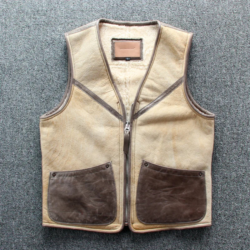 The Nomad Shearling Vest