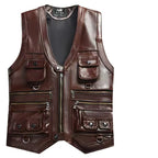 The Maverick Leather Vest