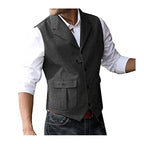Wool Tweed Gentleman’s Suit Vest