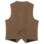 Herringbone Tweed Waistcoat