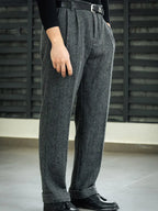 Ashford Grey Wool Pants