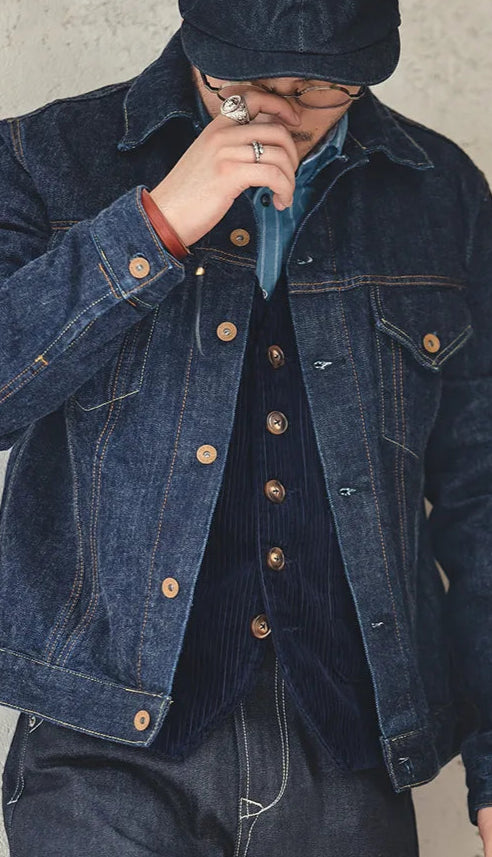 Maden Vintage Corduroy Vest