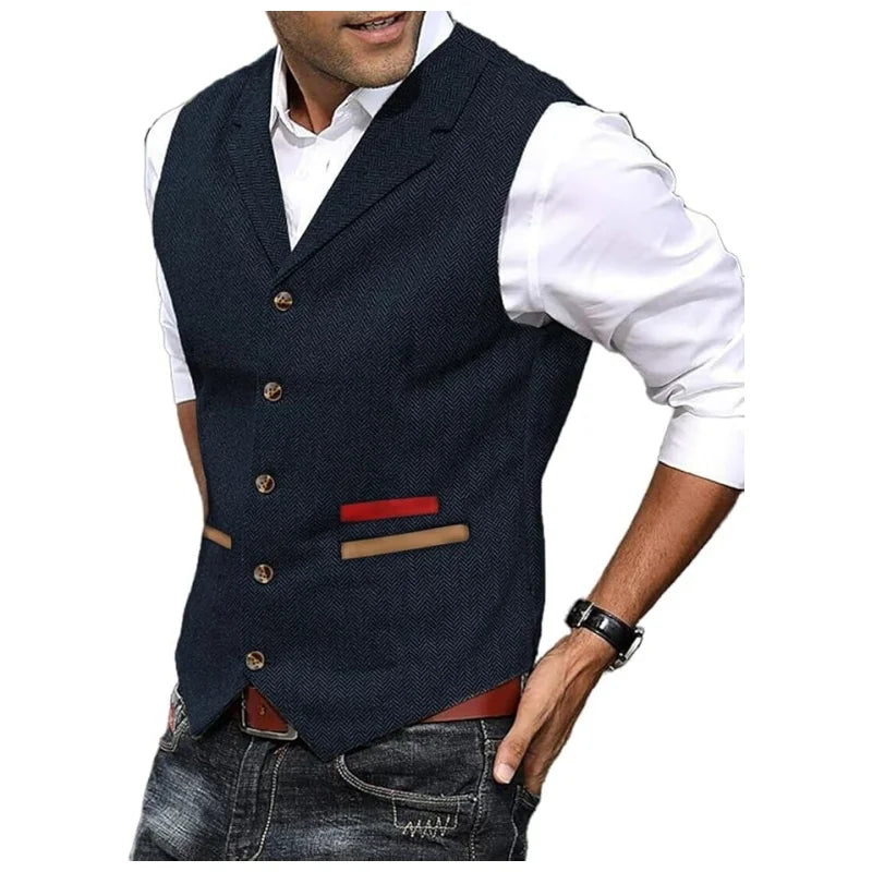 The Huntsman Tweed Waistcoat
