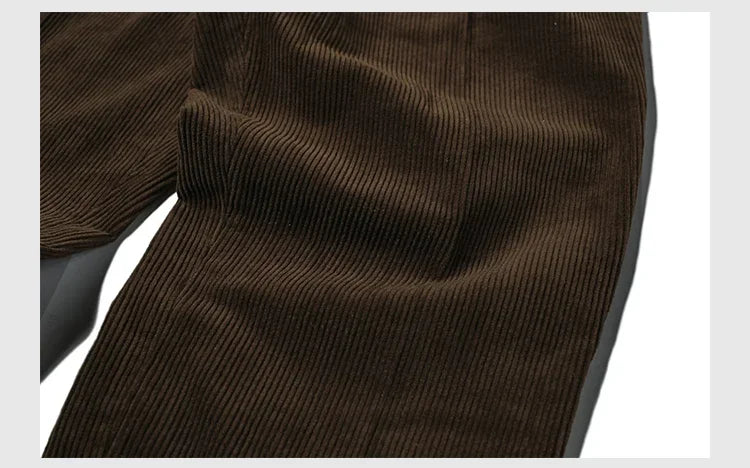Cambridge Corduroy Pleated Trousers