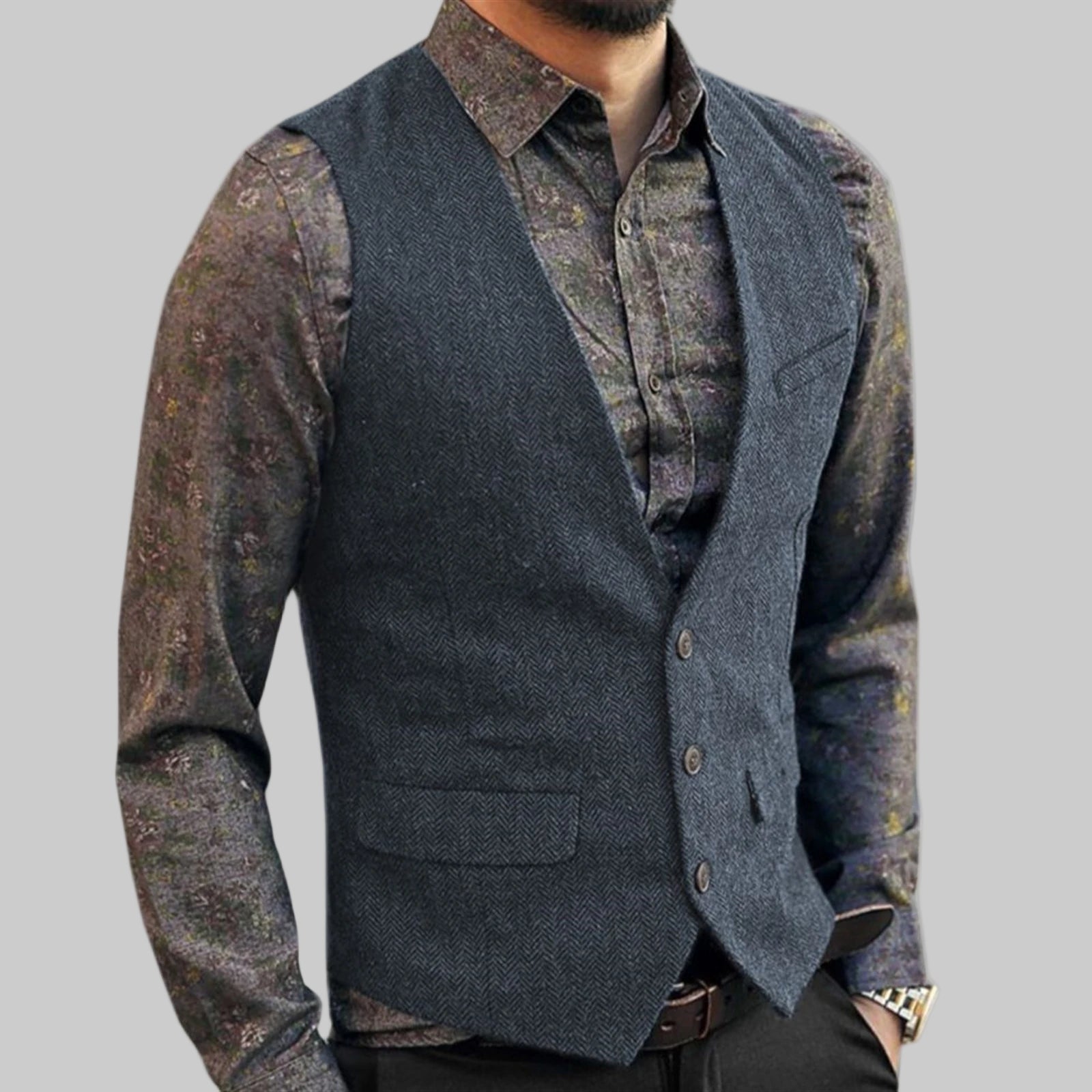 The Whitmore Tweed Waistcoat