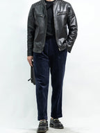 Navy Light House Corduroy