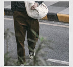 Cambridge Corduroy Pleated Trousers
