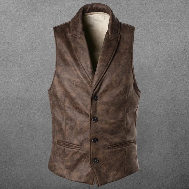 The Ashworth Suede Vest