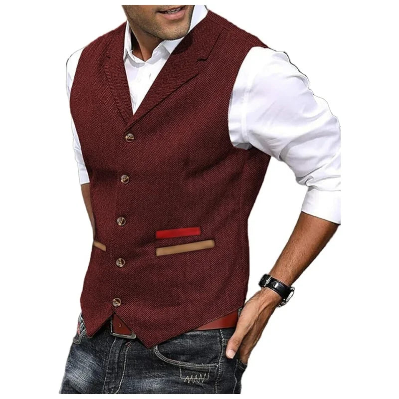 The Huntsman Tweed Waistcoat