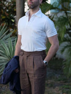 Napolitan Linen Trousers