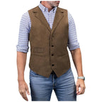 Herringbone Tweed Waistcoat