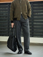 Ashford Grey Wool Pants