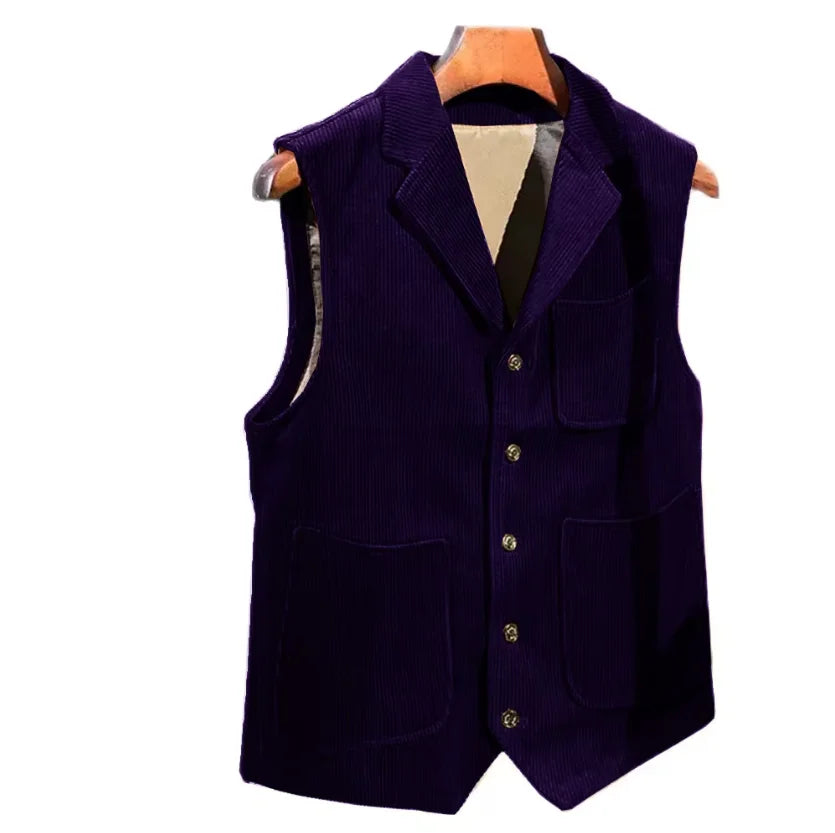 The Harrington Corduroy Waistcoat