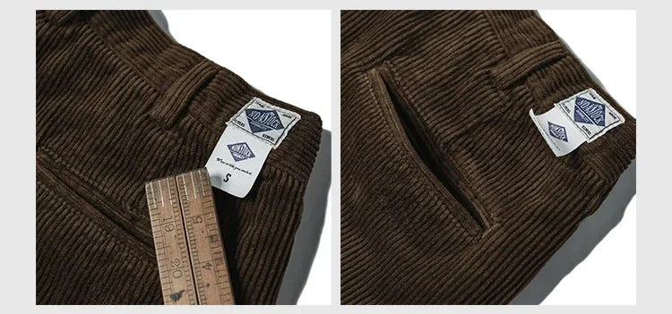 Cambridge Corduroy Pleated Trousers