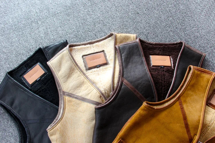 The Nomad Shearling Vest