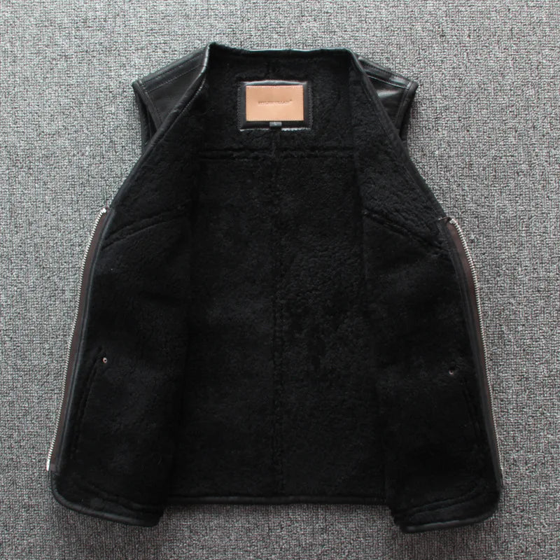 The Nomad Shearling Vest