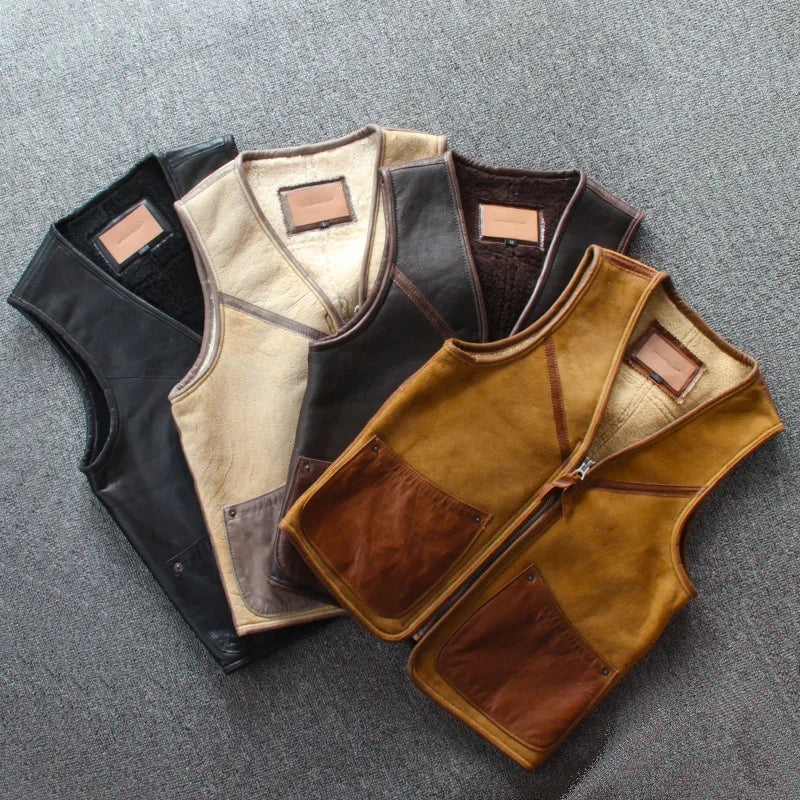 The Nomad Shearling Vest