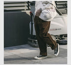 Cambridge Corduroy Pleated Trousers
