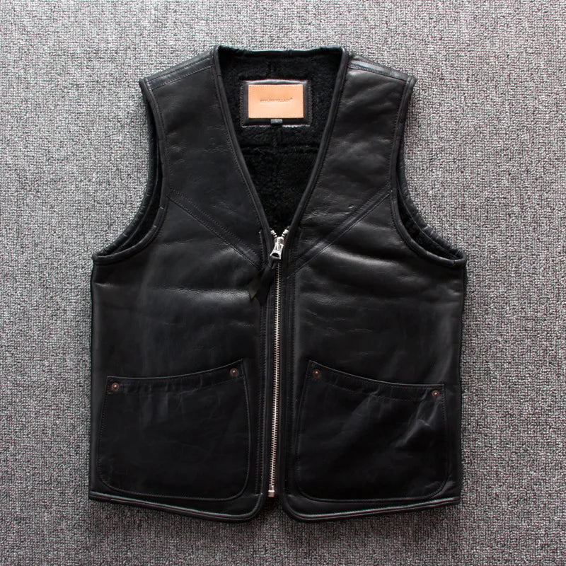 The Nomad Shearling Vest