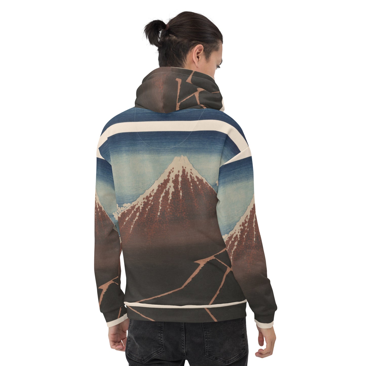 Shower Below The Summit Recycled Poly Unisex Hoodie