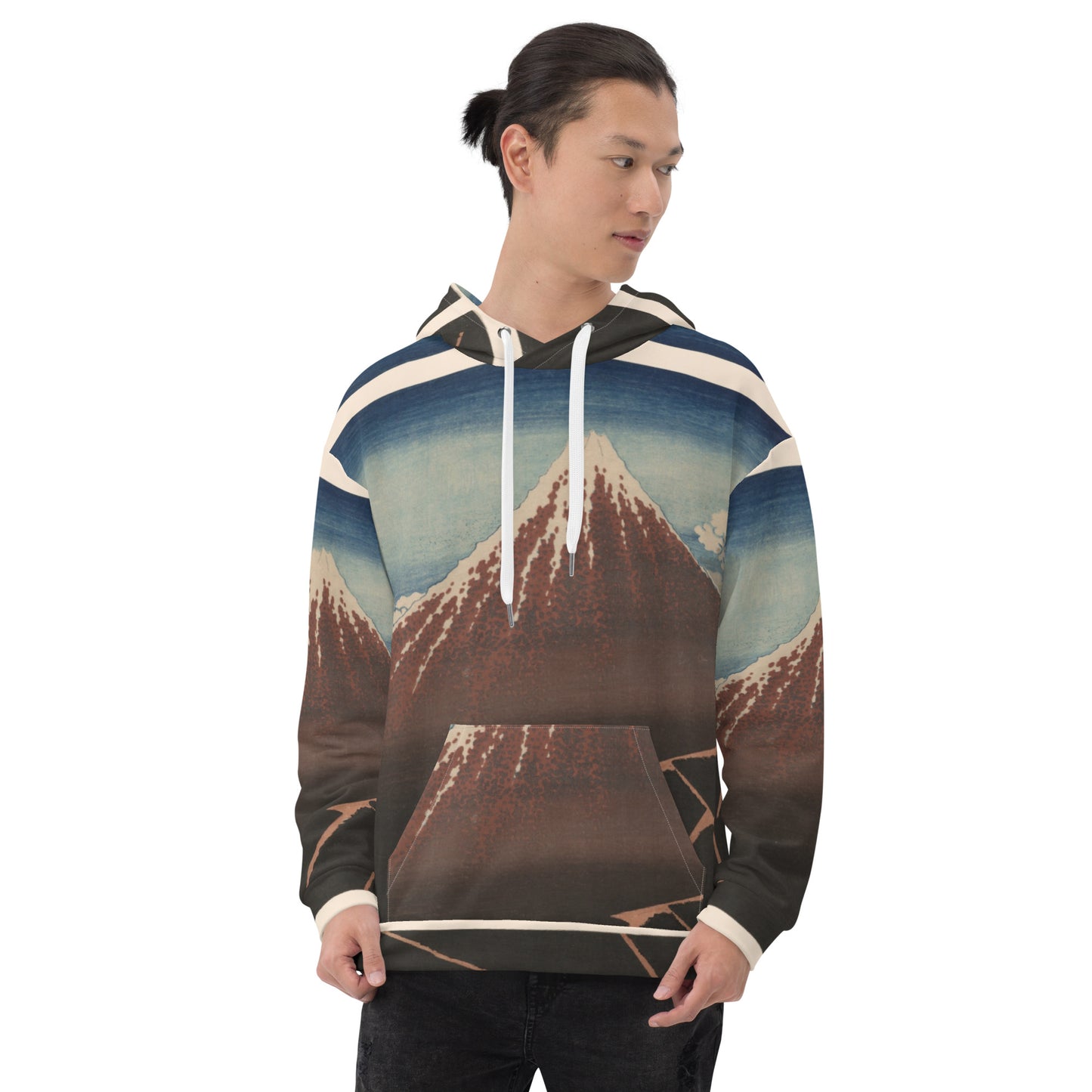 Shower Below The Summit Recycled Poly Unisex Hoodie